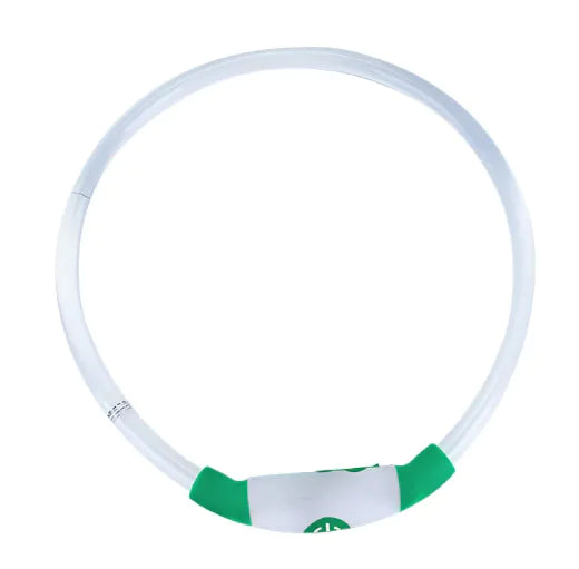Collar de perro recargable led