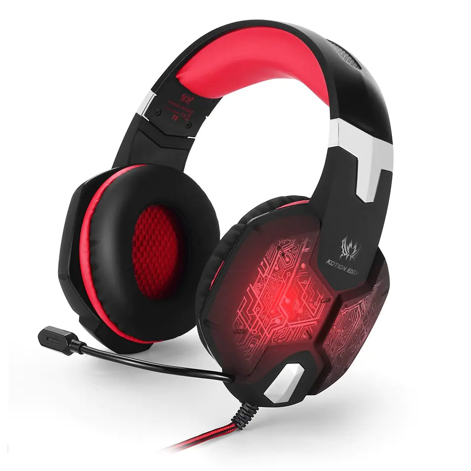 Auriculares G1000 para juegos con micrófono para PC