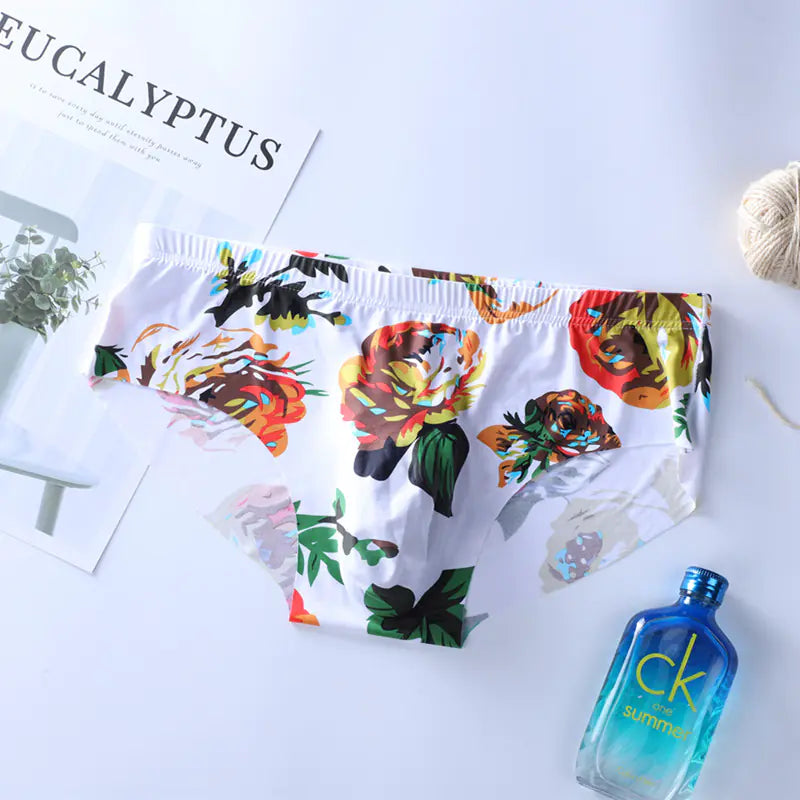 Ropa interior de seda de hielo para hombre para comodidad veraniega