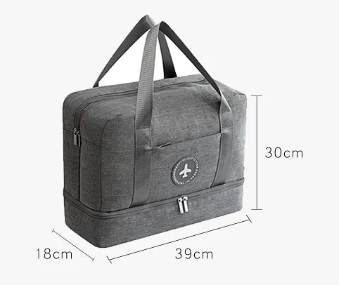 حقيبة شاطئ، حقيبة حمام، حقيبة رداء حمام، حقيبة أدوات تجميل، منظم