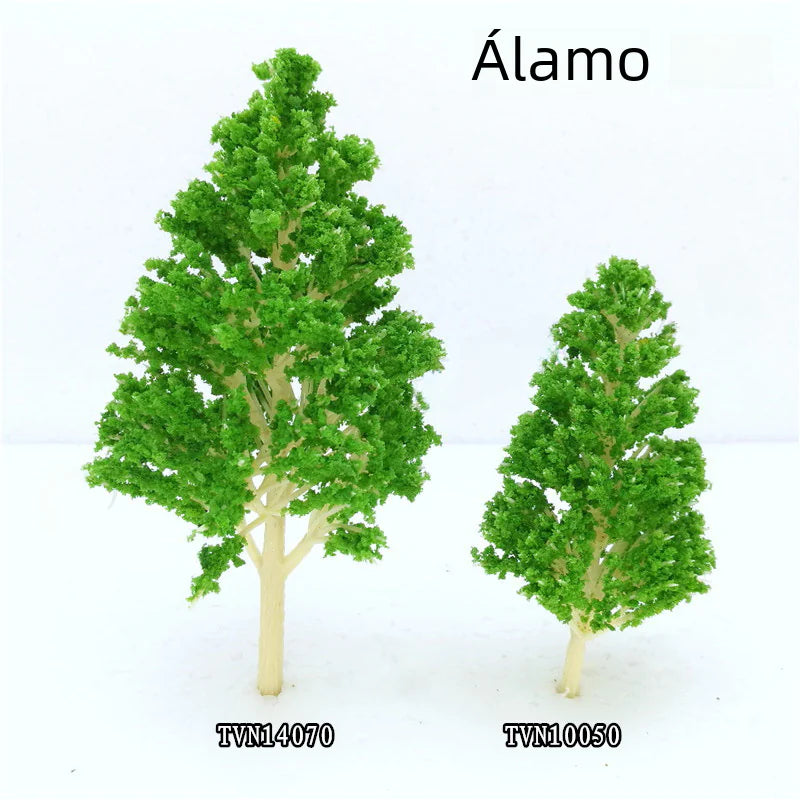 Árbol miniatura paisaje modelo decoración