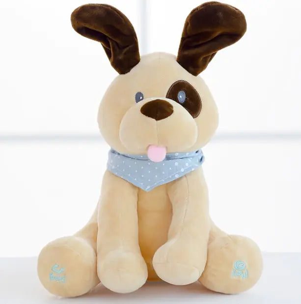 Elefante de felpa musical personalizable para niños