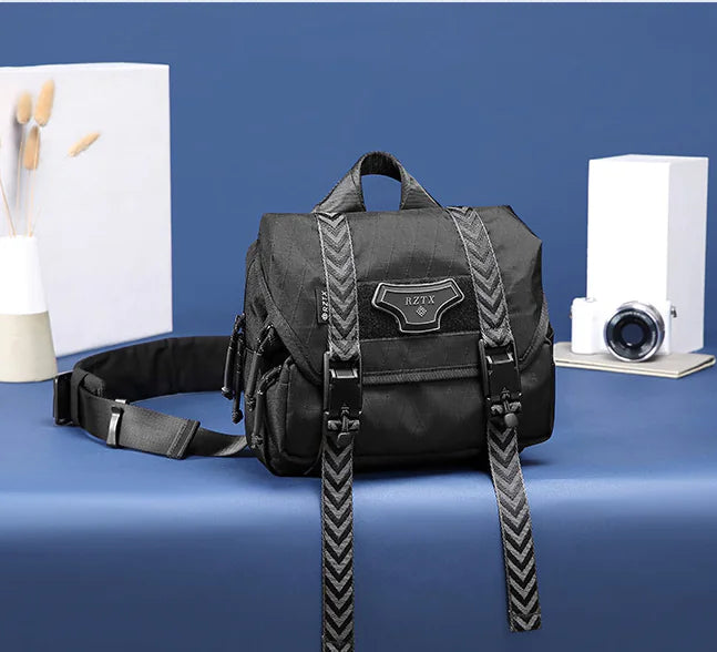 Bolso de hombro cruzado de tela oxford de gran capacidad