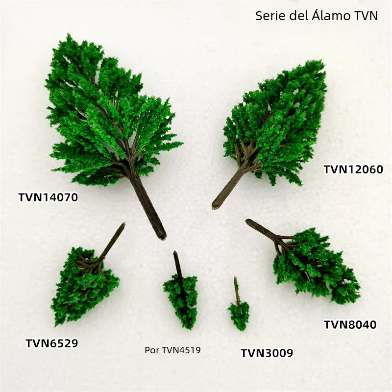 Árbol miniatura paisaje modelo decoración