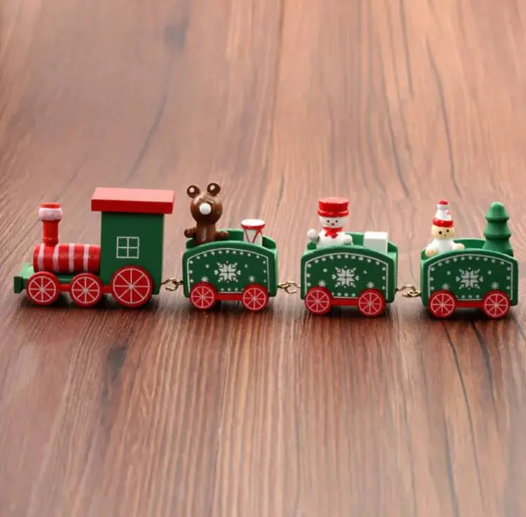 Adorno de Navidad Tren de Madera de Navidad