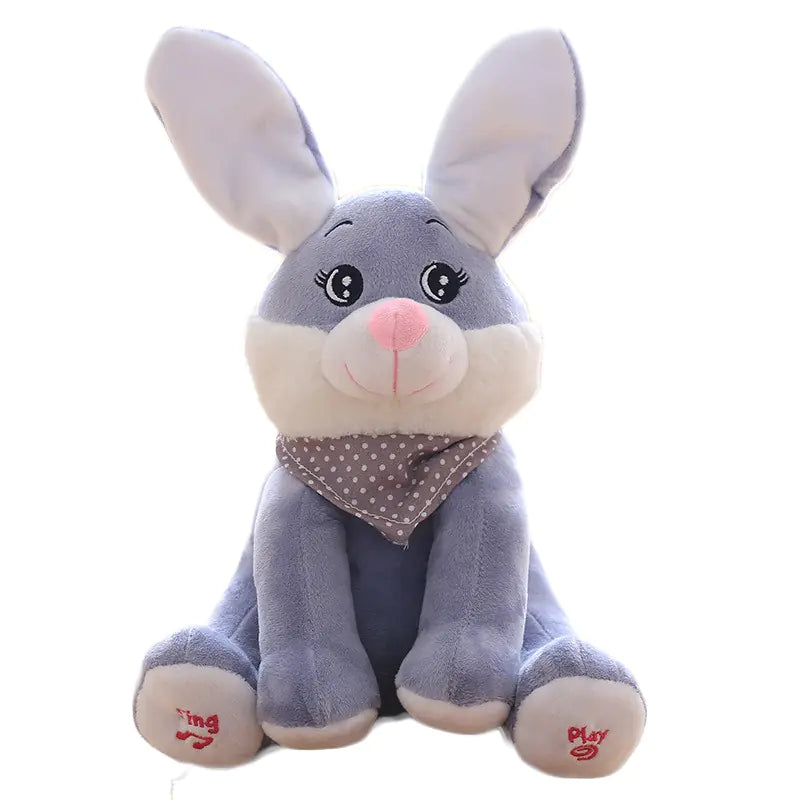 Elefante de felpa musical personalizable para niños