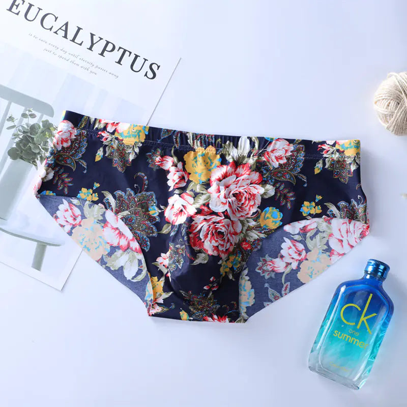 Ropa interior de seda de hielo para hombre para comodidad veraniega