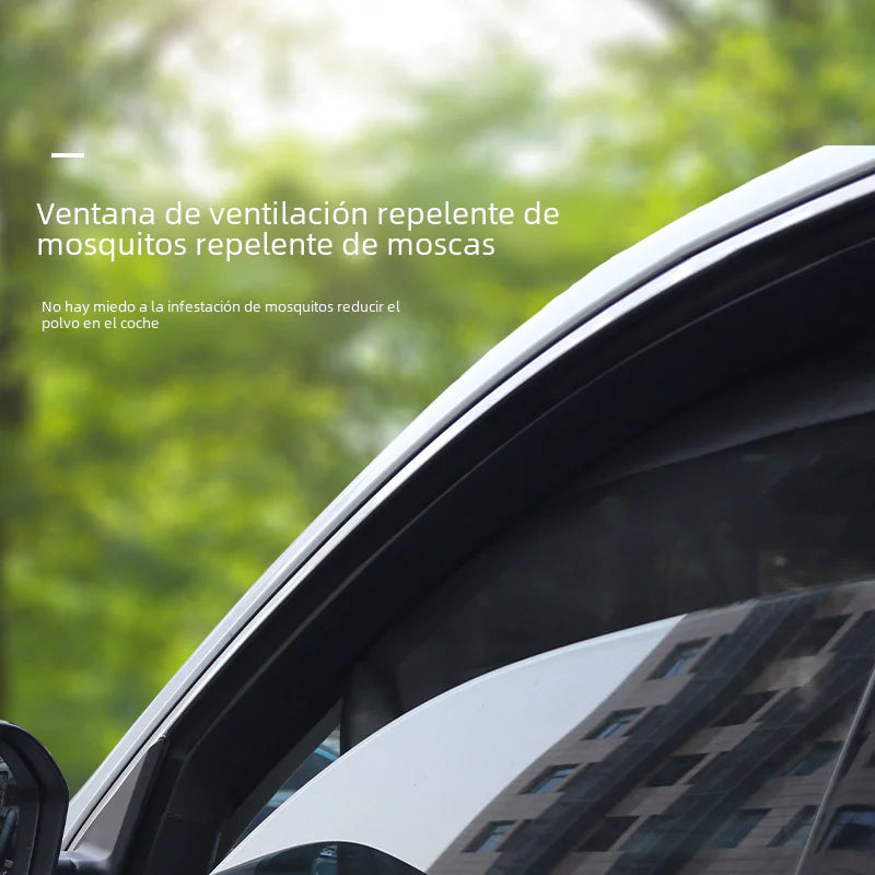 Coche Parasol y cortina de calor