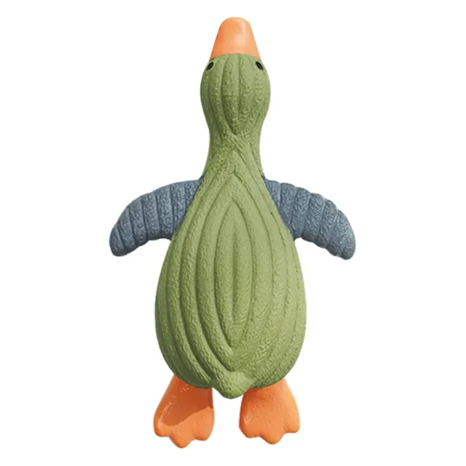 لعبة حيوانات أليفة مطاطية متينة تصدر صوتاً عند الضغط عليها