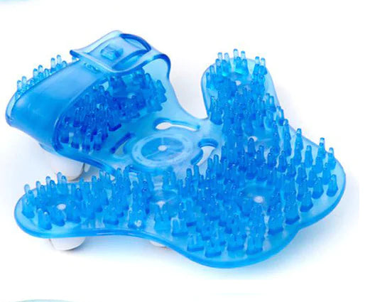 360-Degree Rotating Body Massage Device with Balls