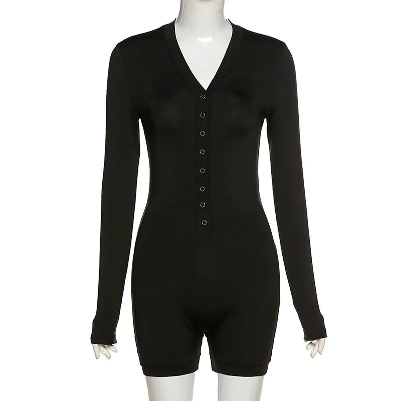 جمبسوت رياضي ضيق مثير يرفع الوركين