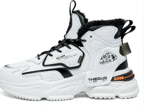 أحذية رياضية عالية الرقبة - نمط هيب هوب كاجوال 