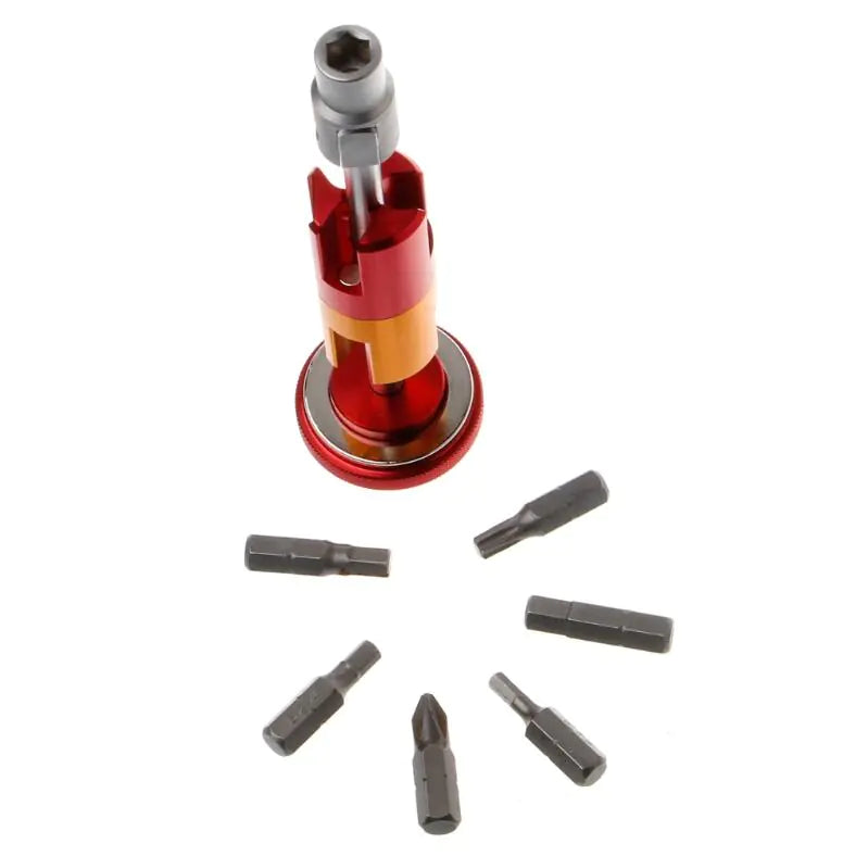 Conjunto de herramientas de reparación multifunción para bicicletas