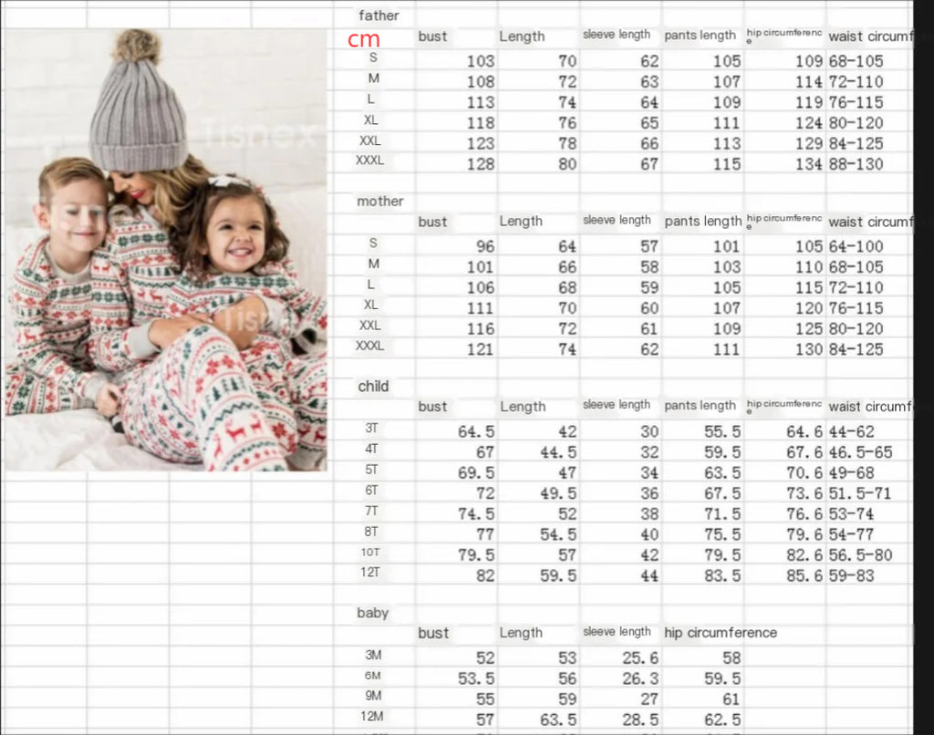 Conjuntos familiares festivos