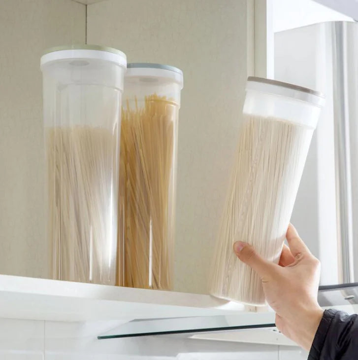 Caja de almacenamiento de pasta de plástico