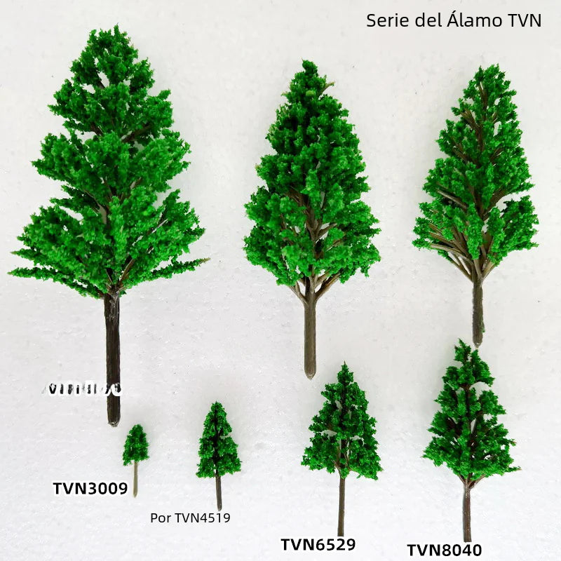 Árbol miniatura paisaje modelo decoración