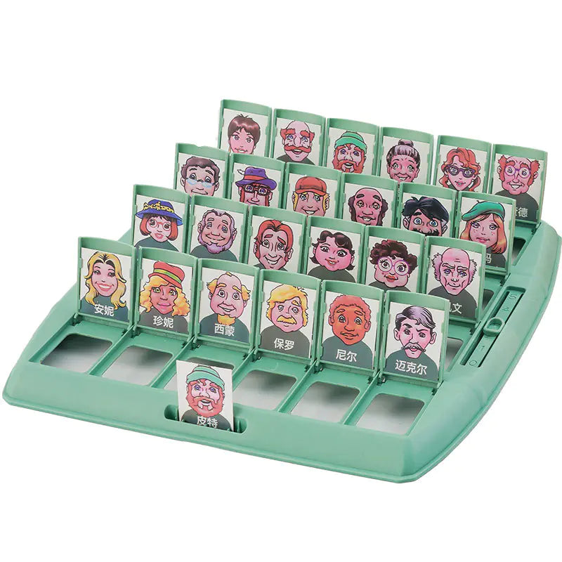 خمن من؟ لعبة بطاقات منطقية