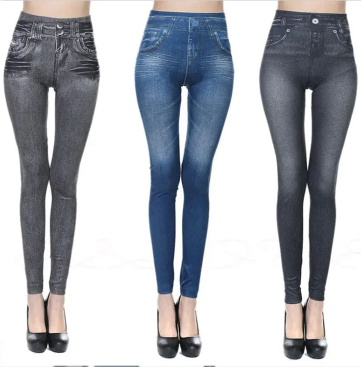 Denim Leggings vaqueros