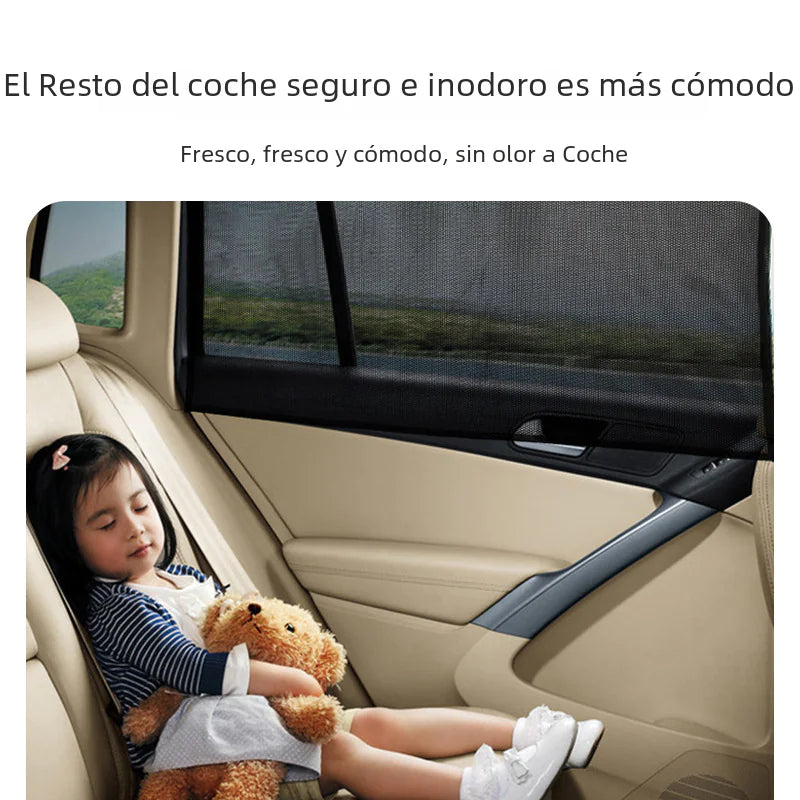 مظلة شمسية للسيارة وستارة حرارية