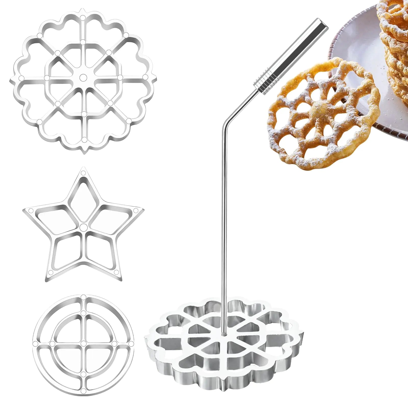 أنواع مختلفة من القوالب لصنع الفطائر