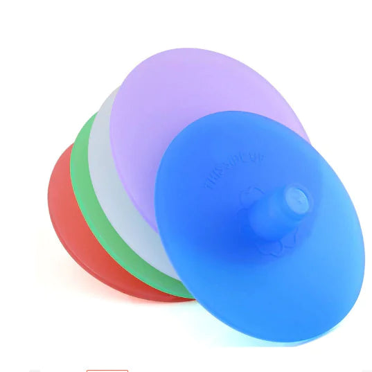 غطاء تخمير سيليكوني مانع لتسرب الهواء لبرطمان ماسون (مجموعة واحدة) 