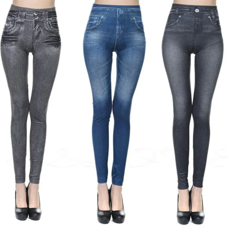 Denim Leggings vaqueros