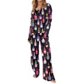Women's Christmas Silk Pajamas