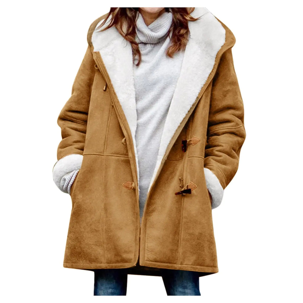 Abrigo Mujer Invierno Marrón  //  Winter Brown Jacket for Women